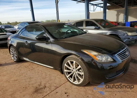 2010 Infiniti G37 Base z USA, uszkodzony, nr VIN JN1CV6FE2AM350764